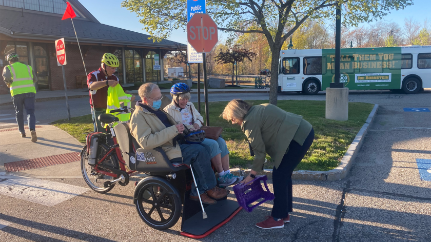 volunteering at saco cycles