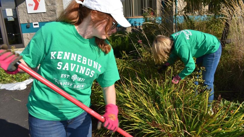 volunteers in action