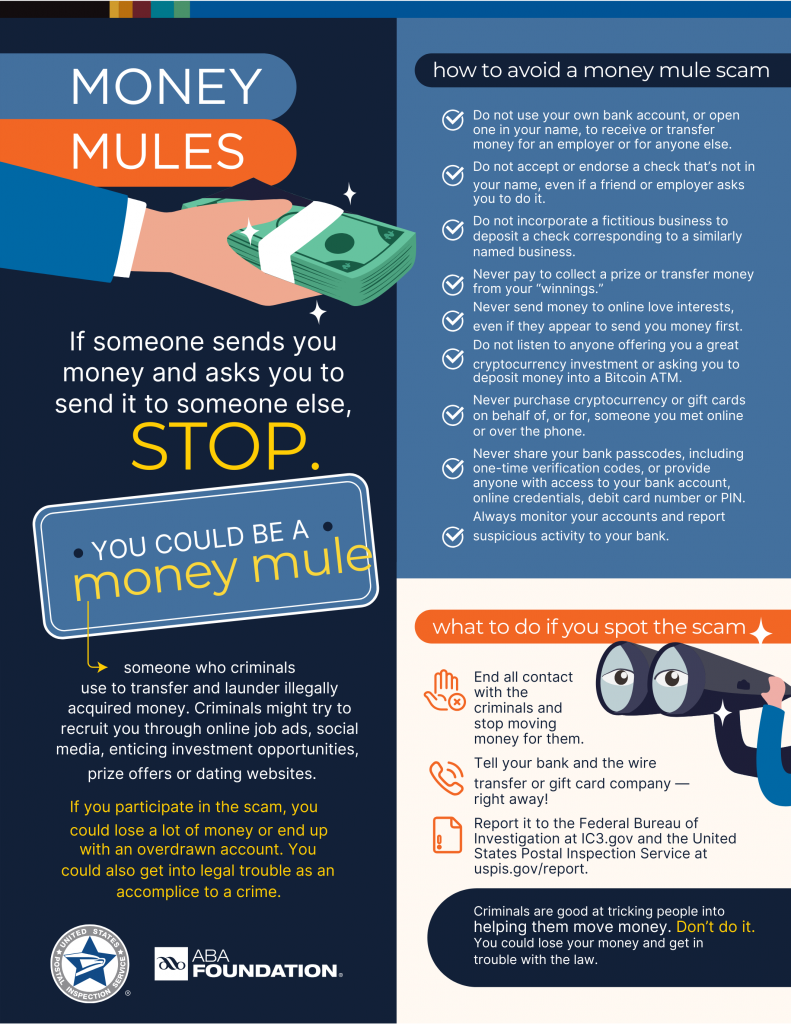 How to Avoid a Money Mule Scam