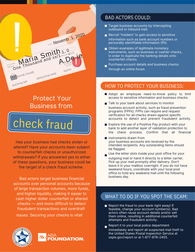 Protect Your Business from Check Fraud